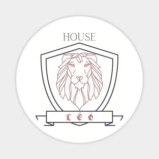 House Leo Magnet